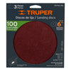 Truper R12-PUL-4X6 Disco grano 100 para lijadora PUL 4x6, funda con 3 pzas