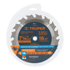 Truper ST-716 Disco sierra 7- 1/4' para madera, 16 dientes centro 5/8'