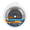 Truper ST-760 Disco sierra 7- 1/4' para madera, 60 dientes centro 5/8'