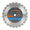 Truper ST-824 Disco sierra p/madera 8-1/4', 24 dientes, centro 5/8'