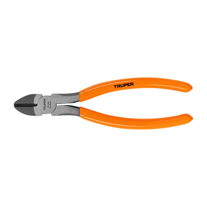 Truper T202-7 Pinza corte diagonal 7', mango de PVC