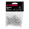 Fiero R-46B Caja con 10 Bolsas de Remaches con espiga, 1/8' x 3/8', (500 pzas en total)