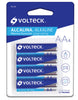 Volteck AL-AA Pila alcalina tamaño AA, blister con 4 pzas, Volteck