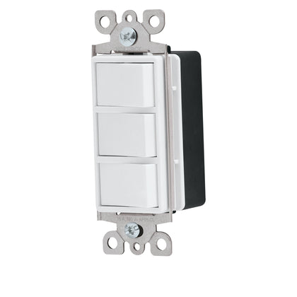 Volteck APTR-CL Interruptor triple, línea Classic