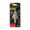 Expert BES-10X Broca escalonada titanio 10 escalones 1/4' a 1-3/8'