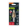 Expert BES-11X Broca escalonada titanio 11 escalones 1/4' a 7/8', Expert