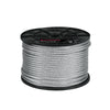 Fiero CAB-1/4R Cable rígido 1/4' de acero 7x7 hilos, 75 m,