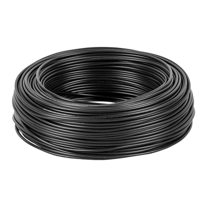 Volteck CAB-14N Rollo de 100 m de cable THHW-LS 14 AWG negro