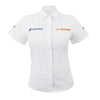 Truper CAM-BCO-DCL Camisa blanca para dama, manga corta talla G