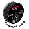 Fiero CAPL-5N Cadena de 5 mm de plástico negra, carrete de 25 m