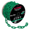 Fiero CAPL-8V Cadena de 8 mm de plástico verde, carrete de 25 m