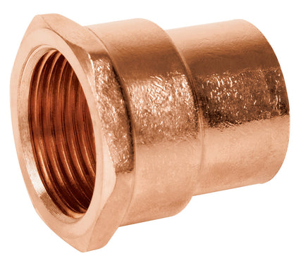 Foset CC-602 Conector de cobre, rosca interior 3/4'