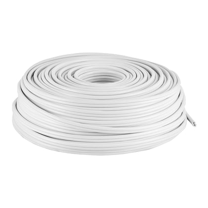 Volteck CDU-12 Cordón dúplex flexible SPT, 12 AWG rollo 100 m