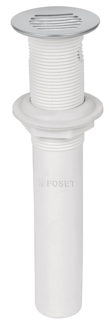 Foset CE-231 Contra para lavabo c/rebosadero, polipropileno, 1-1/4'