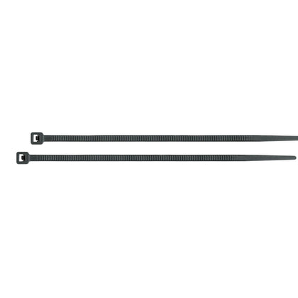 Volteck CIN-5020N Cincho plástico, 50 lb, 200 x 4.5 mm, negro, 50 pzas