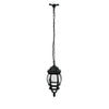 Volteck COL-101S Colgante farol, negro, 1XE26