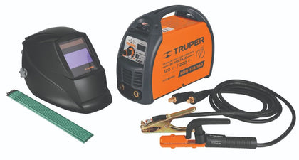 Truper COMBO-120/160 Combo soldadora inversora SOIN-120/160 y Careta CAREL-913X