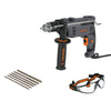 Expert COMBOR-1/2N6 Rotomartillo 1/2' 700 W, 6 brocas y lentes de seguridad