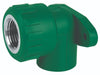 Foset CV-581 Codo oreja 90º de PPR, 1/2', hembra con inserto