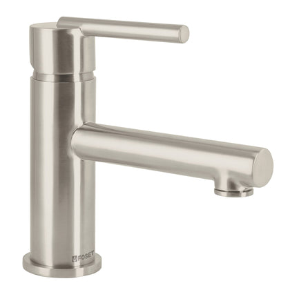 Foset ELM-45N Monomando corto para lavabo, satin, Element