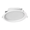 Volteck EMP-102LC Luminario LED empotrado redondo de 12 W, luz cálida