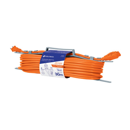 Volteck ER-30X16 Extensión eléctrica de uso rudo 30 m 2x16 AWG