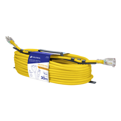 Volteck ERA-30X14 Extensión reforzada aterrizada 30 m 3x14 AWG