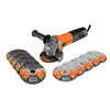 Truper ESMA-4-1/2A9D Esmeriladora 4-1/2' 800 W, 5 discos de corte y 6 desbaste