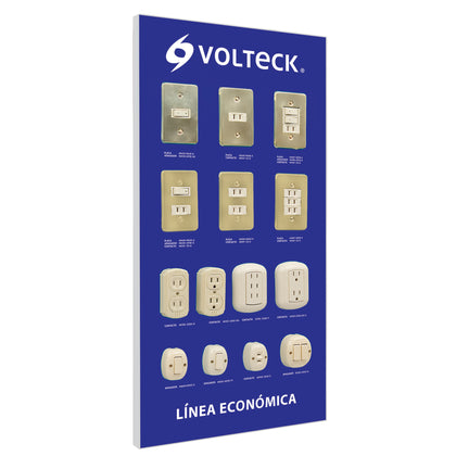 Volteck EX-LE-VK Exhibidor línea económica, Volteck