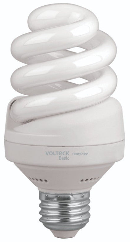 Volteck FOTW-13CP Lámpara 13 W, espiral, luz día, Volteck basic