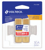 Volteck FUS-30AB Fusible 30A con agarradera, en blister, Volteck, 2 pzas