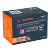 Truper GRANEU-1/4-38 Caja con 5000 grapas corona 1/4' calibre 18, 38mm p/ENNE-120