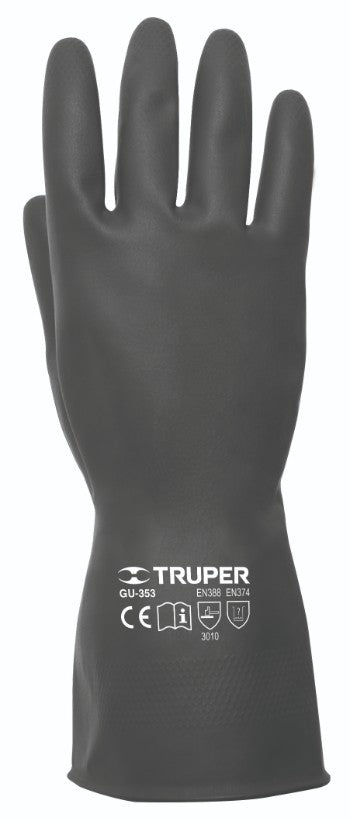 Truper GU-353 Guantes de latex para pintor, grandes