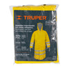 Truper IM-REF-XL Gabardina impermeable doble capa con reflejante, XG