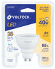 Volteck LED-104E Lámpara de LED, MR16, GU10, 4 W, luz de día