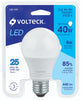 Volteck LED-40F Lámpara de LED, A19, 6 W, luz de día, Volteck