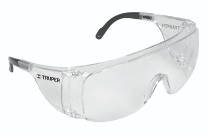 Truper LESO-TR Lentes de sobreponer, mica transparente, Safe