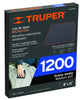 Truper LIAG-1200 Lija de agua microfina papel impermeable, grano 1200