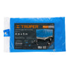 Truper LT-45Z Lona azul reforzada de 4 x 5 m