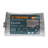 Truper LT-55 Lona gris reforzada 5 x 5 m