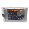 Truper LT-710 Lona gris reforzada 7 x 10 m