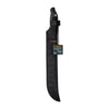 Truper MACH-18X Machete doble filo, 18' con mango inyectado y funda