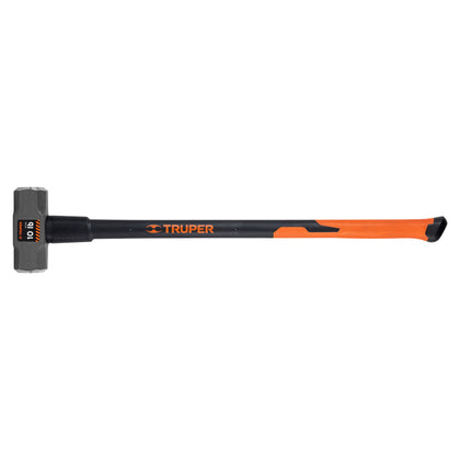 Truper MD-10F Marro octagonal 10 lb, mango fibra de vidrio 36'