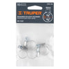 Truper MINI-4B Bolsa con 4 mini-abrazaderas 4 de acero inoxidable