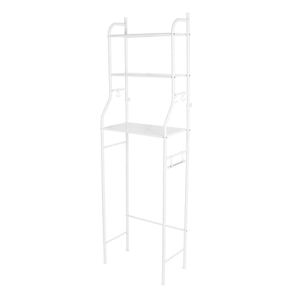 Foset OWC-3 Mueble organizador blanco para baño con 3 repisas, Basic