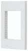 Volteck PPTR-EB Placa 1 ventana, 3 módulos, línea Española, color blanco