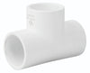 Foset PVC-762 Tee sencilla de PVC, 3/4'