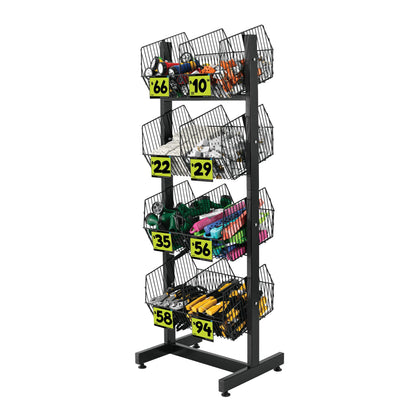 Truper R-BOT Rack botadero, metálico, 4 niveles