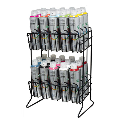 Truper R-PINT-A Rack para 30 pinturas en aerosol