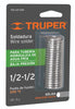 Truper SOL-1/2-1/2M Mini soldadura sólida 1/2-1/2, tubería de baja presión, 85 g